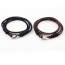 Fashion Black Snack Pattern Decorated Multi-layer Stainless Steel Buckle Bracelet