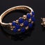 Exaggerated Blue Beads Decorated Multi-layer Simple Jewelry Sets