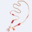 Bohemia Multi-color Tassel Decorated Simple Double Layer Necklace