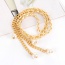 Lovely White Pearl Pendant Decorated Simple Waist Chain