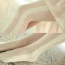 Lovely White Lace Pattern Decorated Dot Silk Stockings