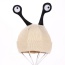 Fashion Creamy-white Snails Eyes Shape Pure Color Simple Design Hat