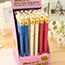 Lovely Random Color Metal Crown Decorated Simple Mechanical Pencil