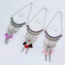 Bohemia Multi-color Metal Round Shape & Tassel Decorated Multilayer Jewelry Sets
