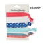 Sweet Multi-color Star&lace Pattern Decorated Knot Hair Band(5pcs)