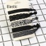 Sweet Multi-color Geometric Shape Pattern Decorated Knot Hair Band (5pcs)
