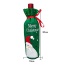 Lovely Red Snowman Pattern Decorated Simple Wine Bottle Bag
