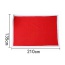Lovely Red Color Matching Design Square Shape Simple Tablecloth