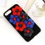 Cute Multi-color Flower Shape Decorated Pure Color Iphone7plus Case