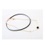 Fashion Gold Color+black Round Shape Decorated Double Layer Simple Choker