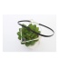 Fashion Silver Color+black Round Shape Decorated Double Layer Simple Choker