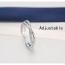 Sweet Silver Color Pure Color Design Cross Shape Simple Opening Ring