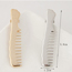 Personlitty Silver Color Comb Shape Decorated Simple Pure Color Hair Clip