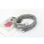 Personality Silver Color Metal Round Decorated Pure Color Simple Bracelet