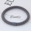 Fashion Gray Round Shape Decorated Pure Color Simple Hair Band