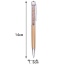 Fashion Gold Color Diamond Decorated Color Matching Design Simple Memorial Pen