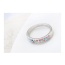 Fashion Multi-color Round Diamond Decorated Color Matching Design Ring