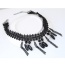 Fashion Black Choker Decorated With Pendants&chains