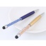 Personalized Yellow Diamond Decorated Color Matching Simple Memorial Pen