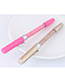 Fashion Pink Macadamn Shape Decorated Simple Gel Pen