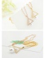 Fashion Silver Color Calabash Shape Pendant Decorated Simple Long Chain Necklace