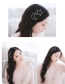 Fashion Gold Color Full Diamond Decorated Star Shape Hairpin
