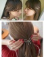 Fashion Silver Color Bowknot Shape Decorated Pure Color Hairpin
