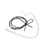 Elegant Black Bowknot Pendant Decorated Doule Layer Chocker