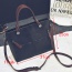 Fashion Black Pure Color Design Square Shape Simple Handbag