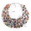 Fashion Multi-color Beads Decorated Multi-layer Handmade Choker