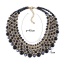 Trendy Blue Pearls Decorated Multi-layer Handmade Necklace