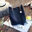 Elegant Black Tassle Pendant Decorated Bucket Shape Shoulder Bag(2pcs)