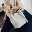 Elegant Gray Tassle Pendant Decorated Bucket Shape Shoulder Bag(2pcs)