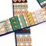 Fashion Royalblue Geometric Shape Pattern Decorated Simple Bag Strip&scarf