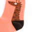 Lovely Watermelon Red Cartoon Giraffe Pettern Decorated Simple Socks