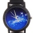 Personality Multi-color Star Pettern Decorated Simple Wrist Watch
