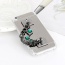 Elegant Green Square Shape Diamond Decorated Simple Iphone7 Case