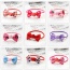 Fashion Plum Red Flower Pattern Decorated Bowknot Decorated Hair Band