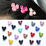 Cute Black Bear Ear Shape Decorated Round Hair Clip