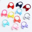 Sweet Watermelon Bowknot Shape Decorated Pure Color Hair Band
