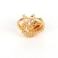 Fashion Multi-color Oval Shape Decorated Ring