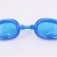Fashion Blue Color Matching Decorated Simple Swimming Goggles