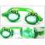 Lovely Green Crab Shape Decorated Simple Children Swimming Goggles