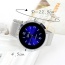 Fashion White Color Matching Decorated Round Dail Shape Watch