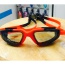 Fashion Red Letter Pattern Decorated Simple Waterproof Swimming Goggles