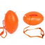 Fashion Orange Pure Color Decorated Simple Swim Ring