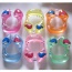 Fashion Pink Fish&letter Pattern Decorated Color Matching Infant Swim Ring