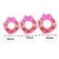 Fashion Pink Fruit Pattern Decorated Bowknot Shape Simple Swim Ring