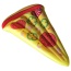 Fashion Multi-color Food Pattern Decorated Pizze Shape Design Floating Fllor