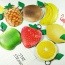 Fashion Green Circular Ring&leaf Pendant Decorated Apple Shape Simple Wallet